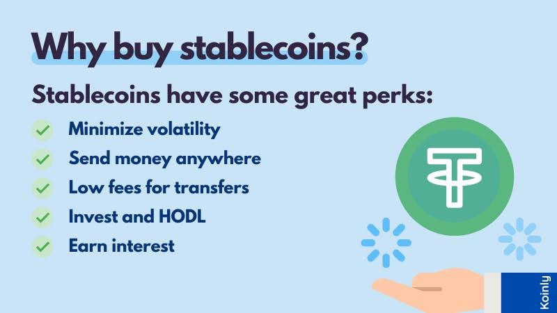 Koinly crypto tax calculator - why buy stablecoins
