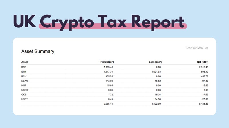 tax reporting crypto