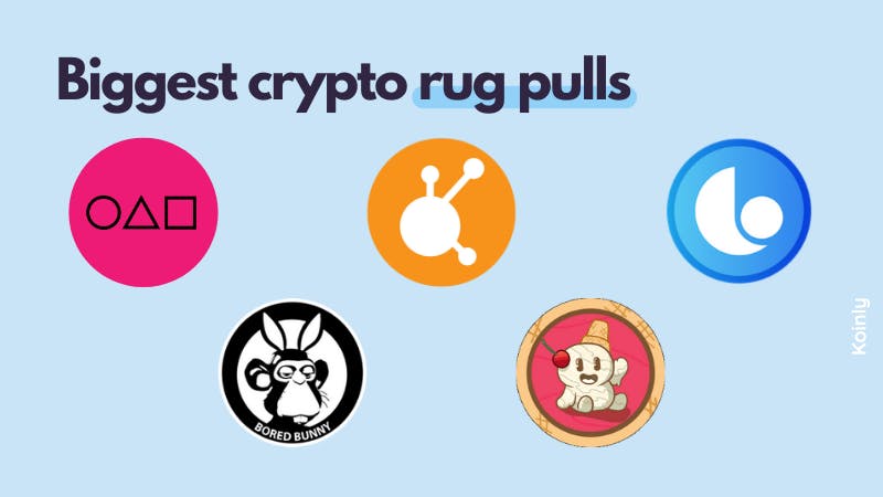 list of crypto rug pulls
