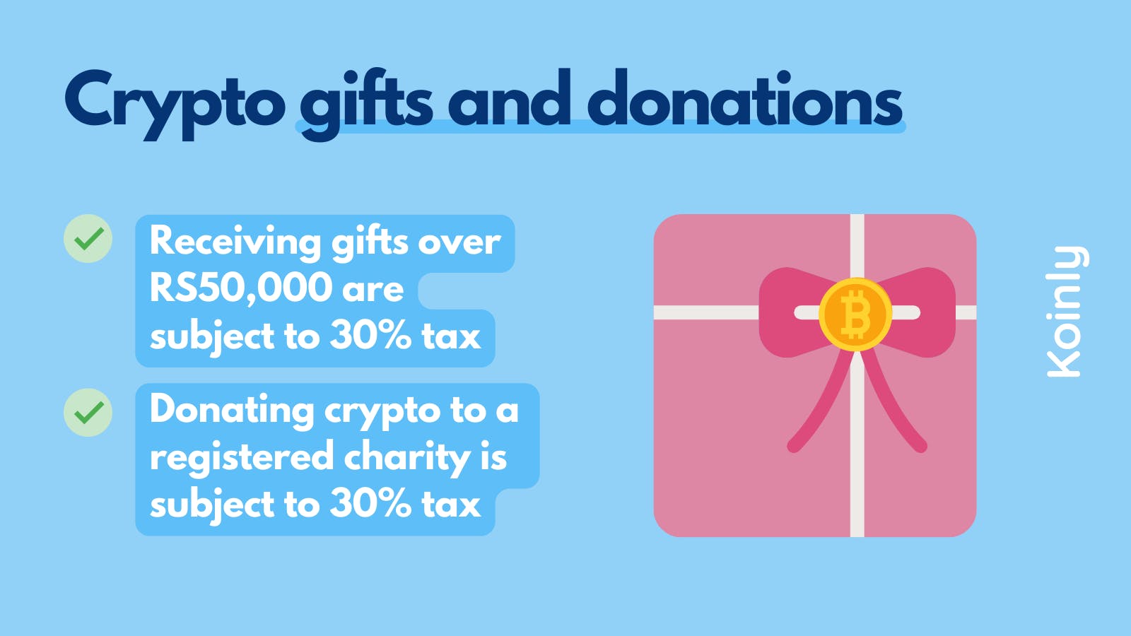 Crypto gifts tax