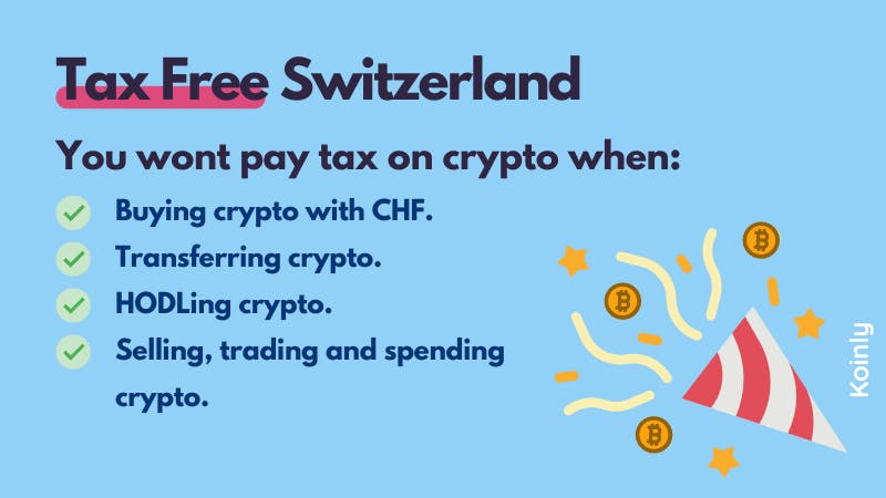 Tax free crypto Switzerland