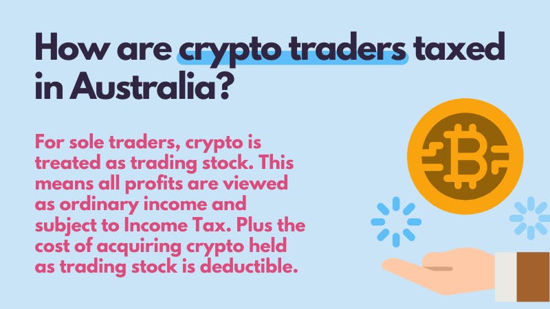 Crypto trader tax Australia