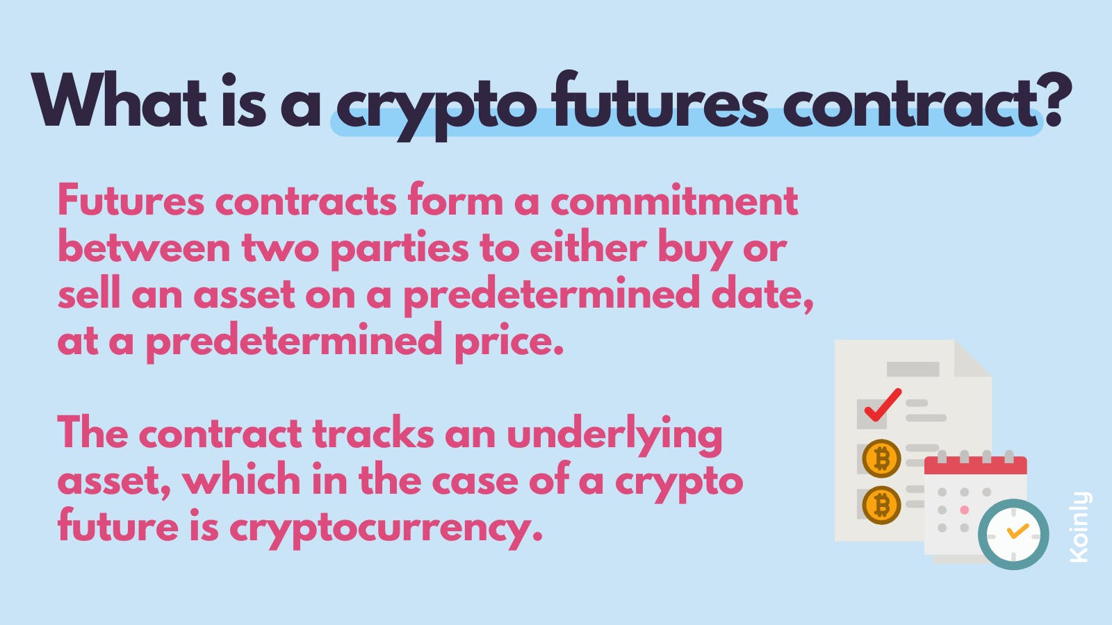 What is a crypto futures contract?