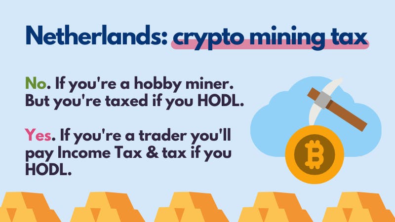 Crypto mining tax in the Netherlands
