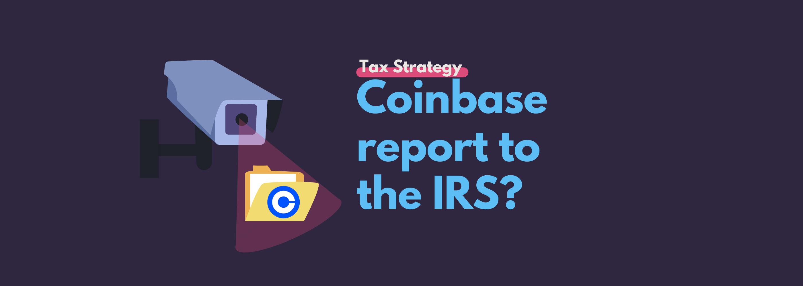 does coinbase pro report to irs