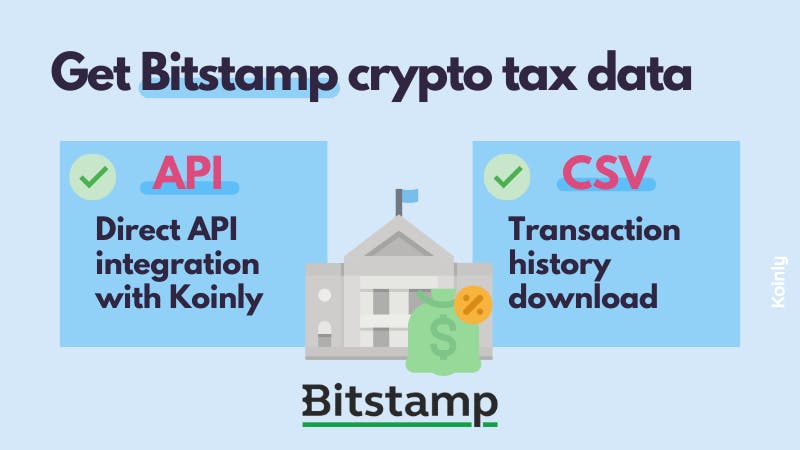 Koinly crypto tax calculator with Bitstamp