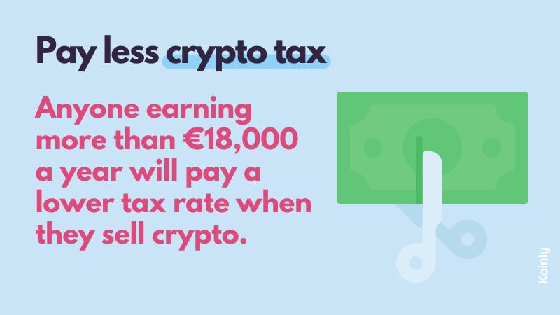 Pay less crypto tax in Austria