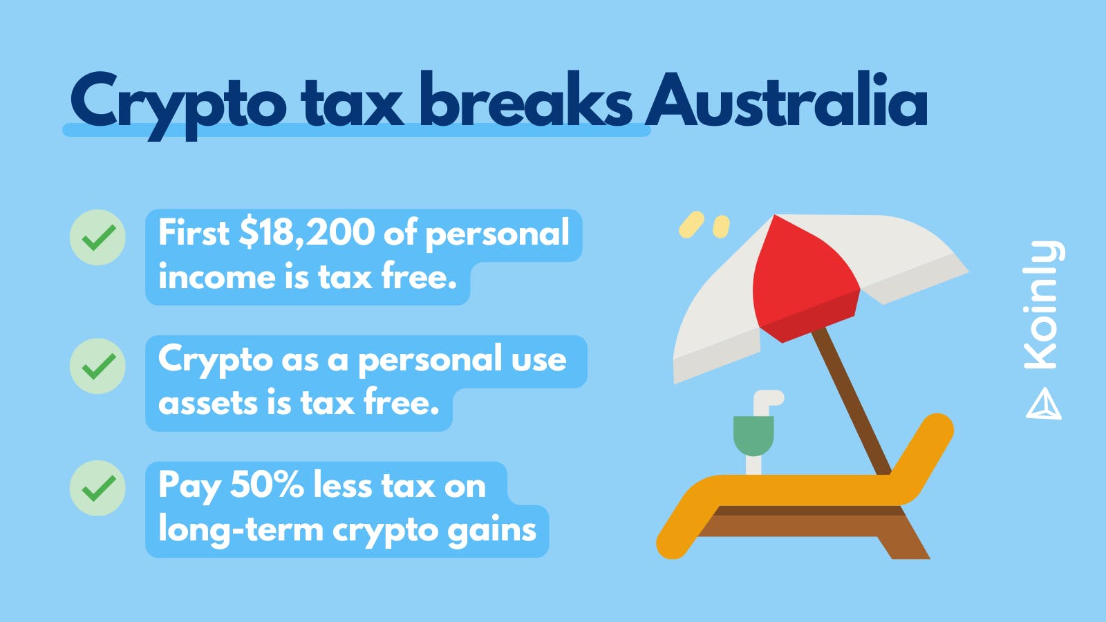 Crypto tax breaks Australia