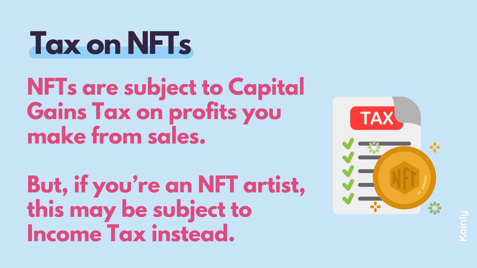 NFT tax