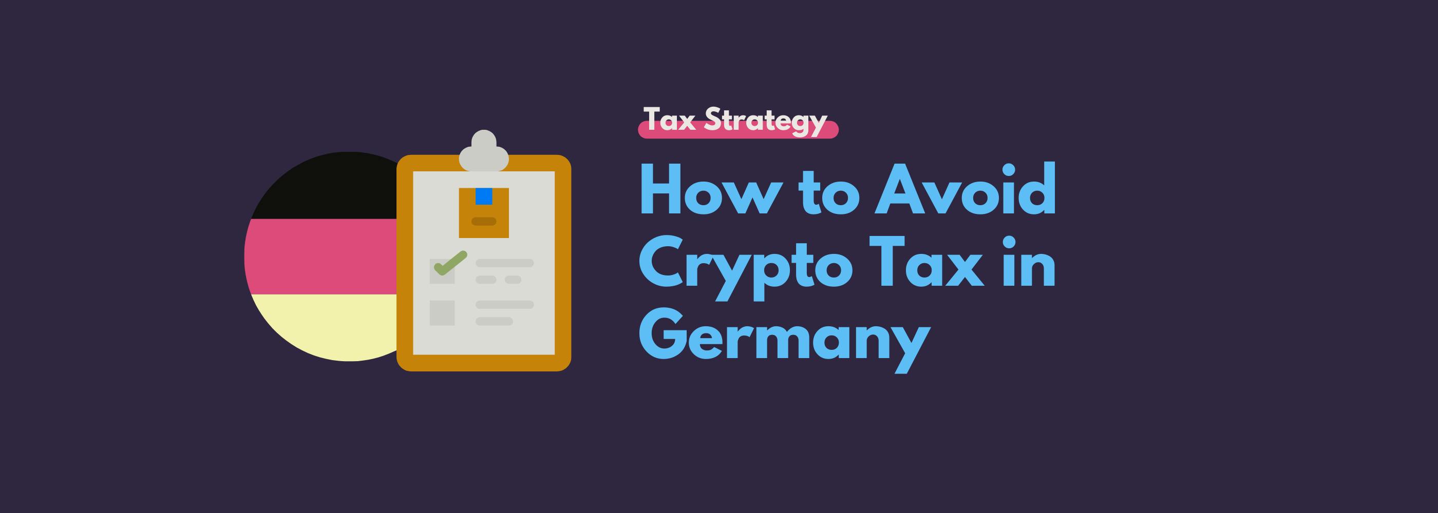 How to avoid crypto tax in Germany - legally