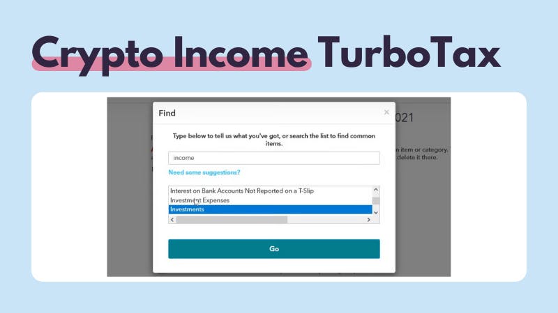 Crypto Income TurboTax Canada