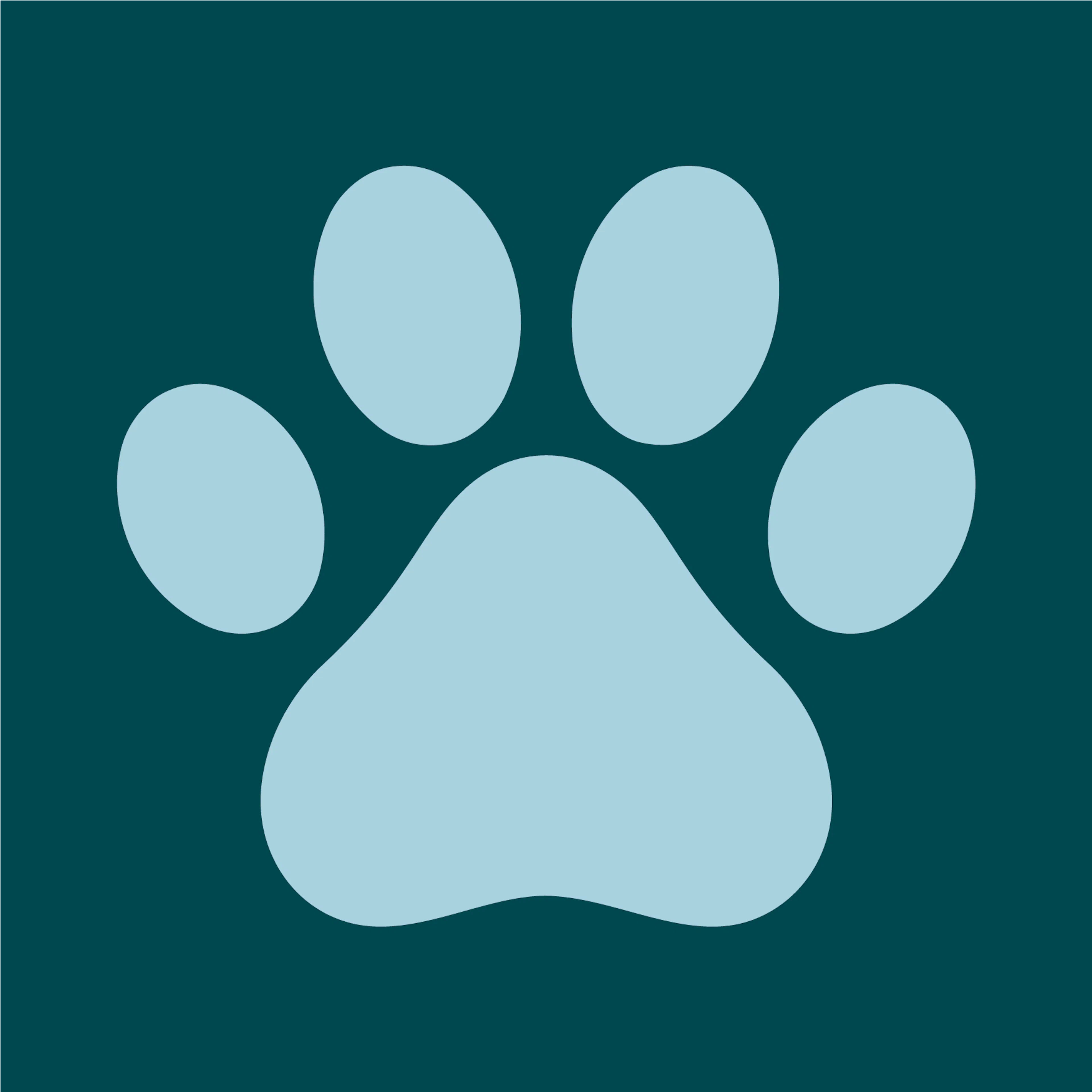 illustration-av-ljusbla-pa-gron-enkel-tassavtryck