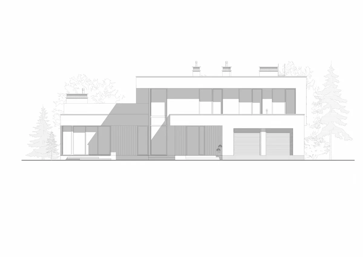 Eli House drawing