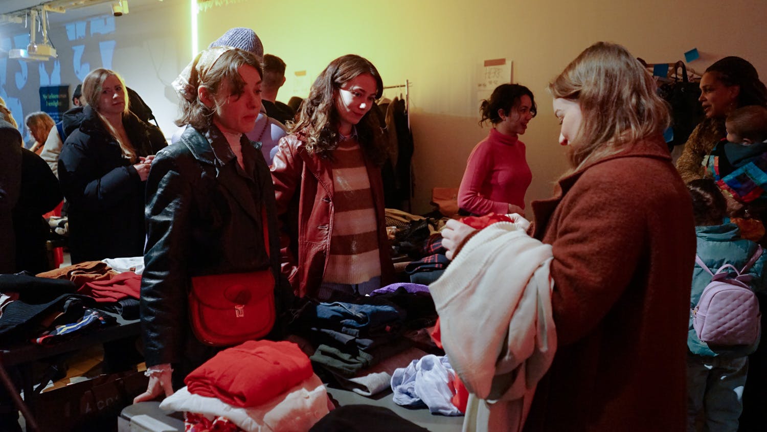 Image: Flea market in collaboration with BEIT, 2023.