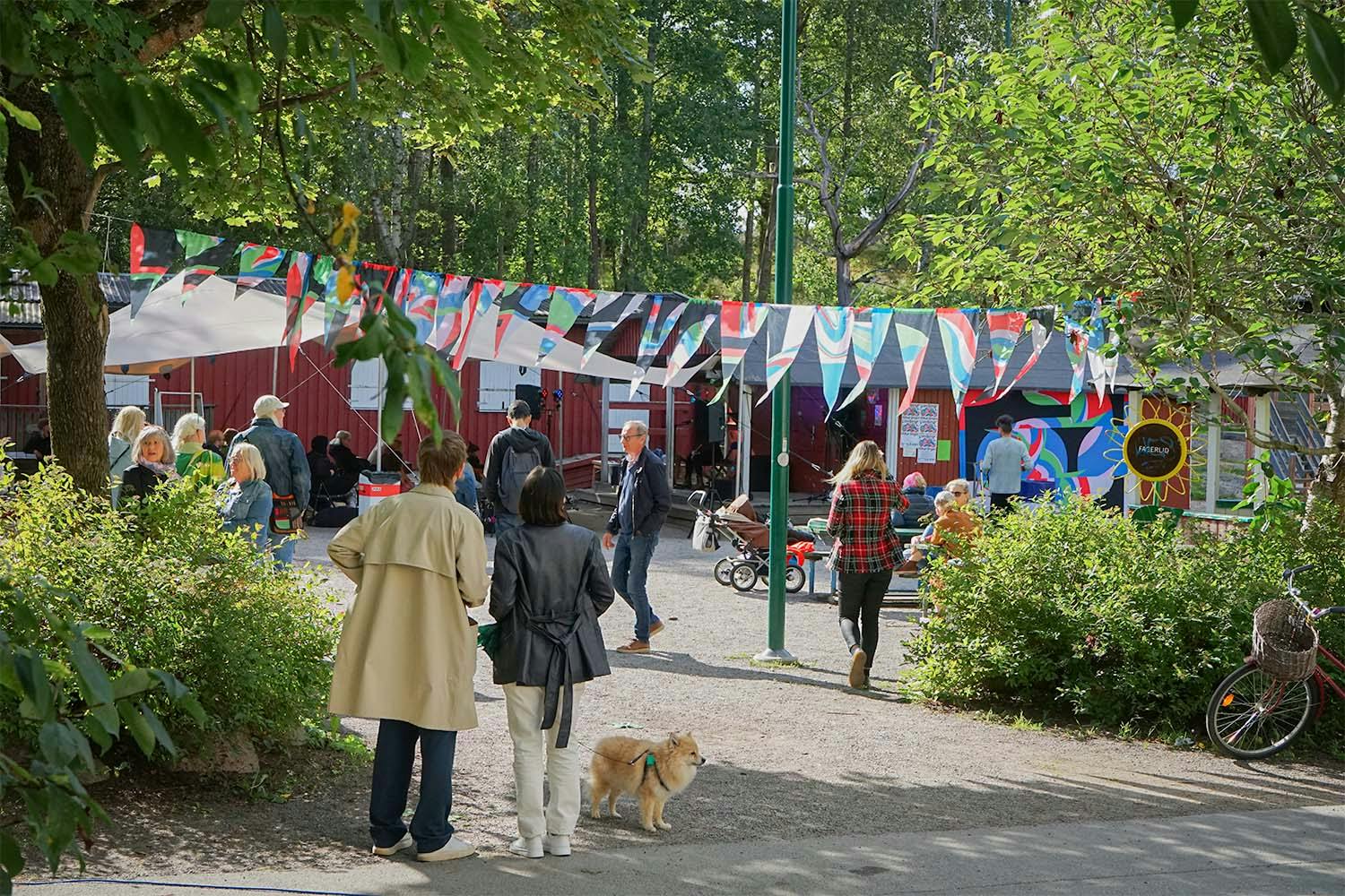 Paviljong C in Fagerlidsparken