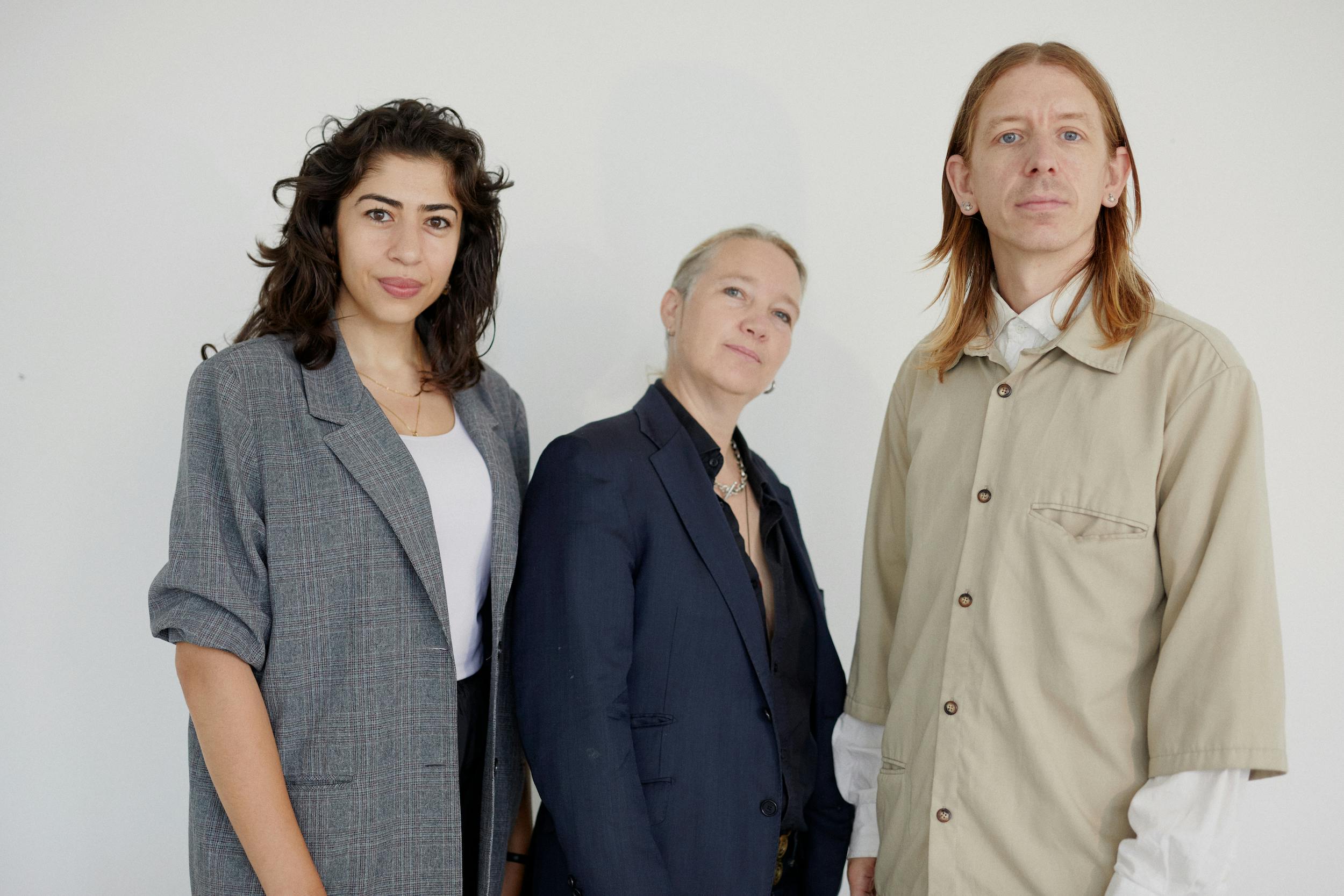 The team at Konsthall C: Mariam, Sander and Erik. Photo: Louise Helmfrid