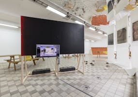 Work by Jon Benjamin Tallerås. Photo: Johan Österholm