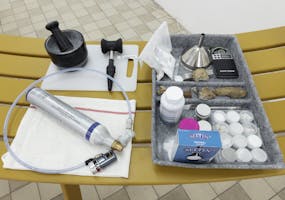 Work by Eero Yli-Vakkuri. Photo: Johan Österholm