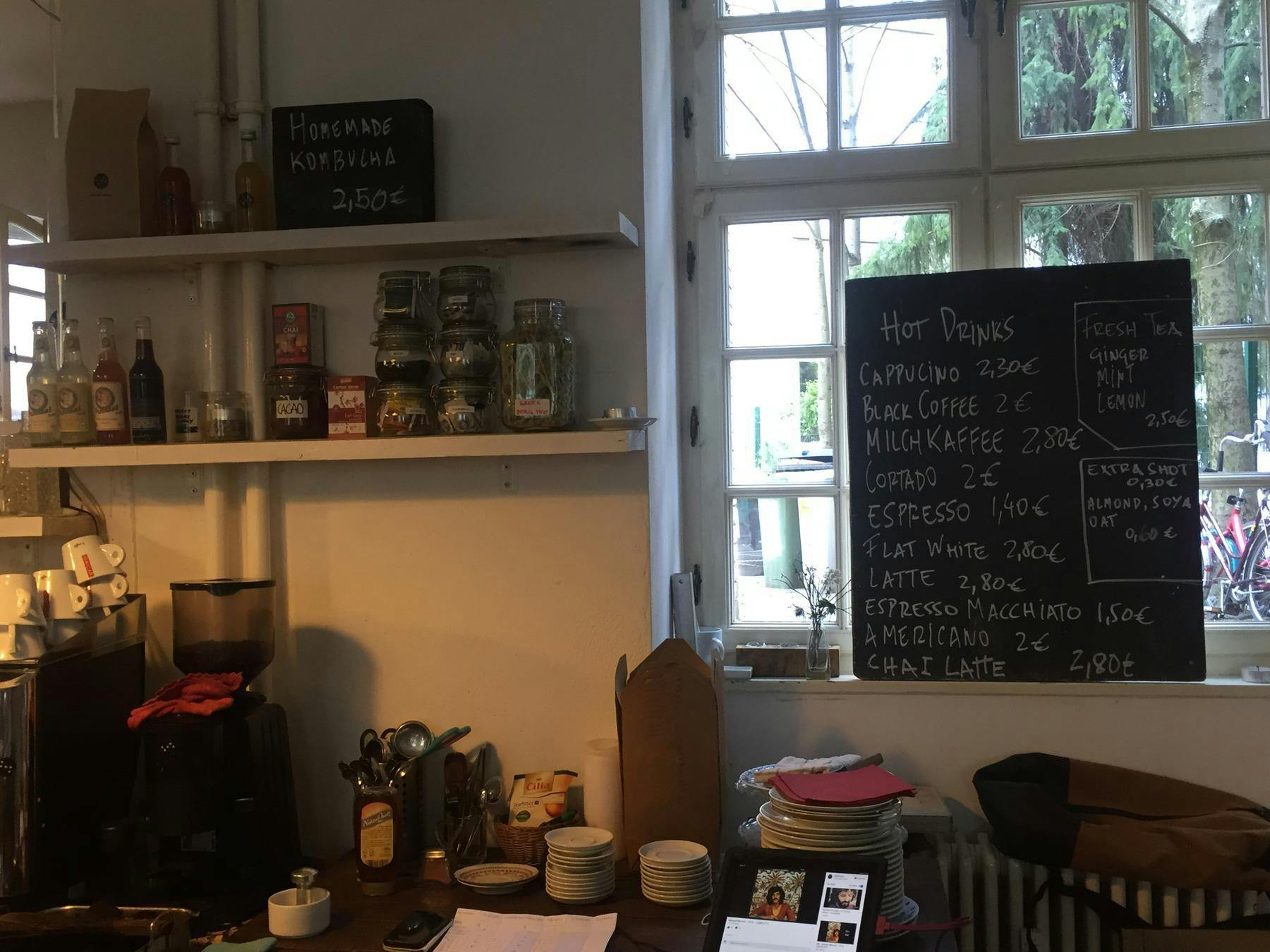 Agora Cafe-Angebot