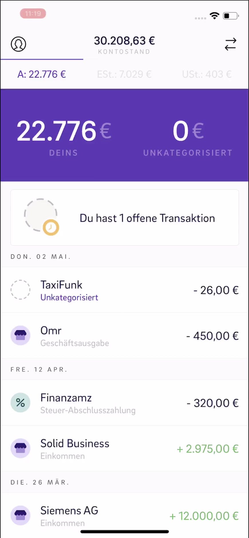 Banking Fur Selbstandige Freelancer Kontist