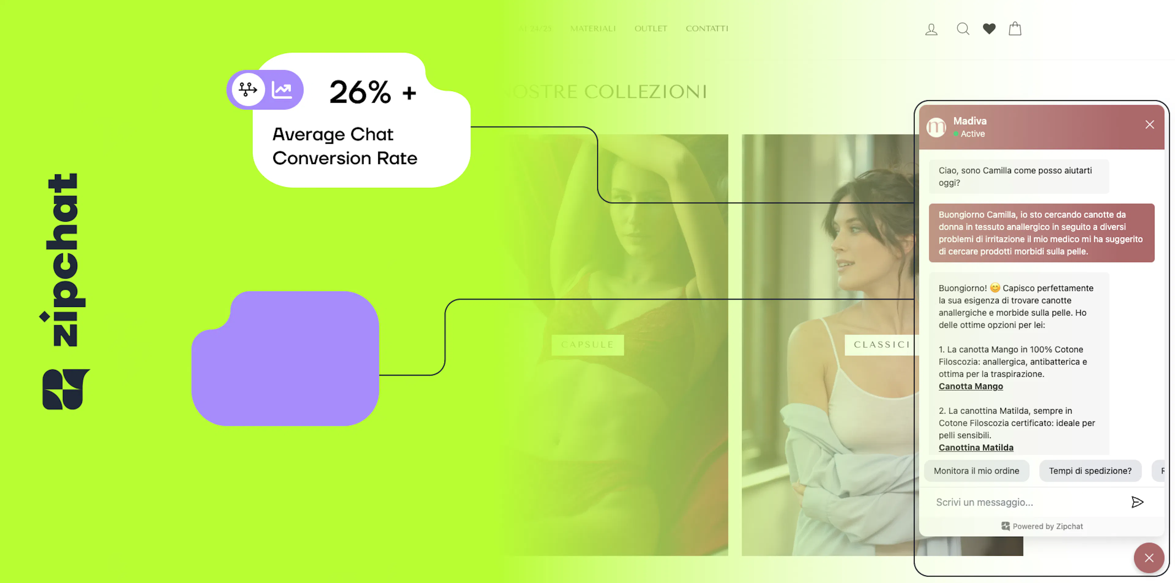 Chatbot AI per E-commerce, Il Caso Madiva e ZipChat | Koodit