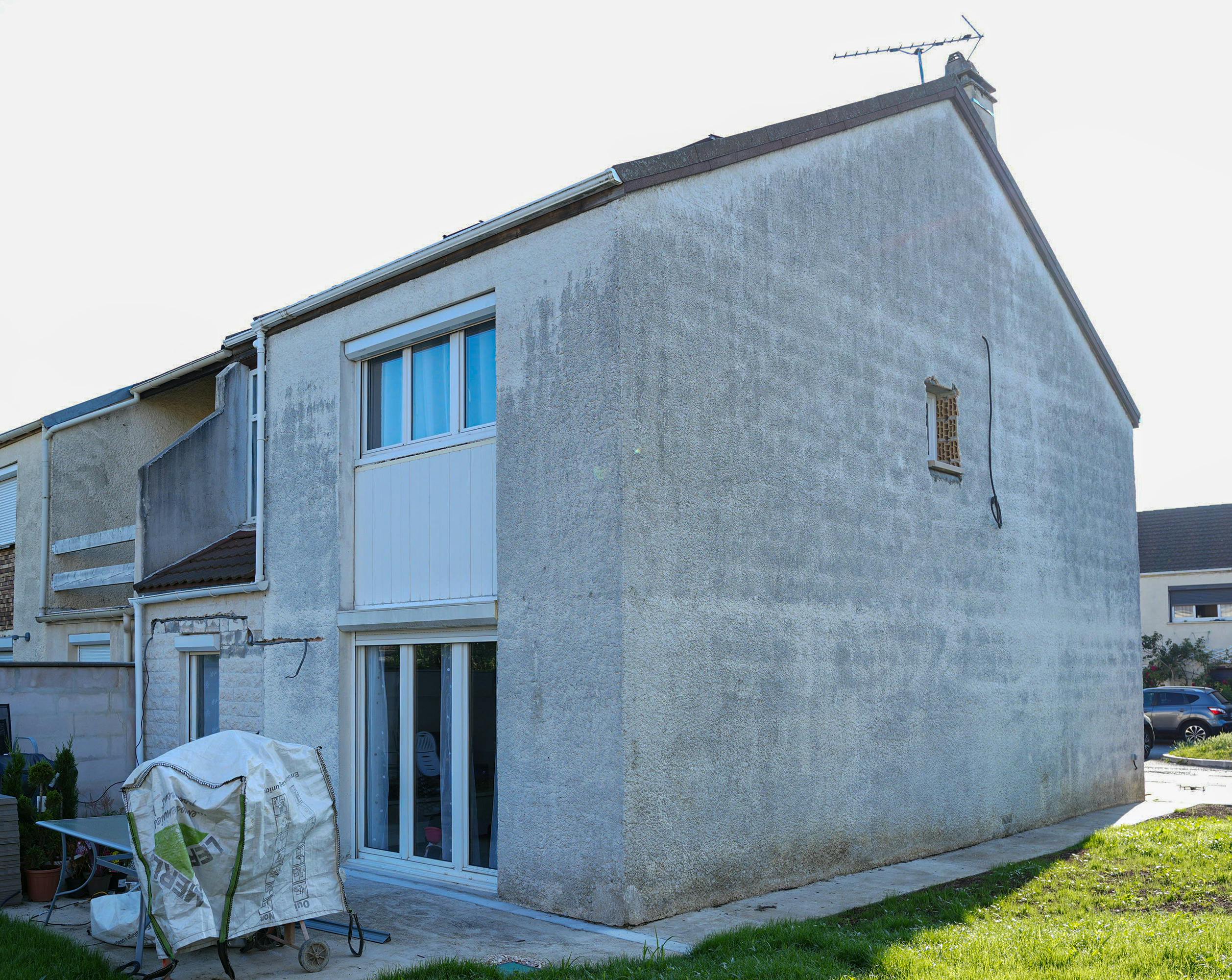 Nettoyage de façade avant