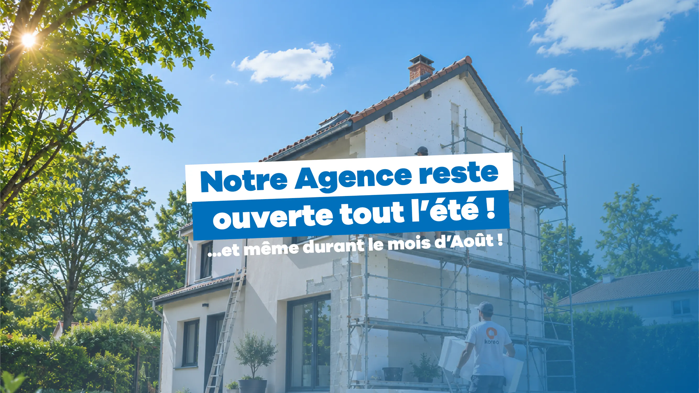 Koreo ouvert tout l'été
