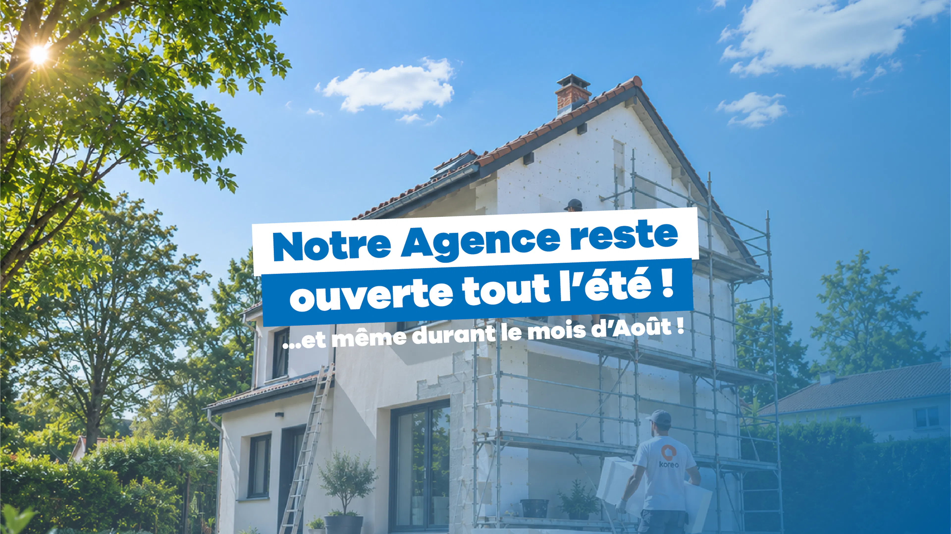 Koreo ouvert tout l'été