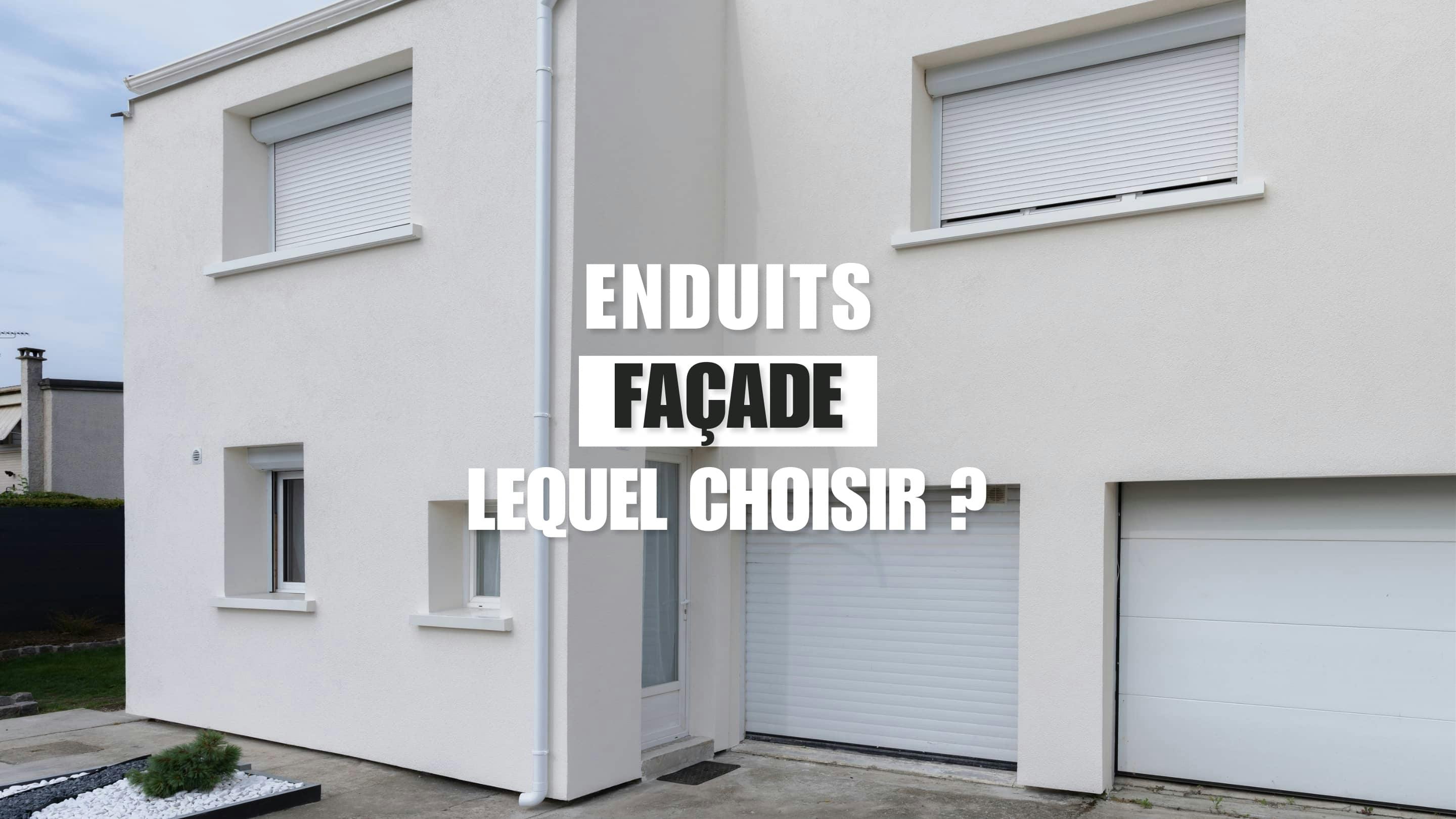 Enduits de façade : faire le bon choix
