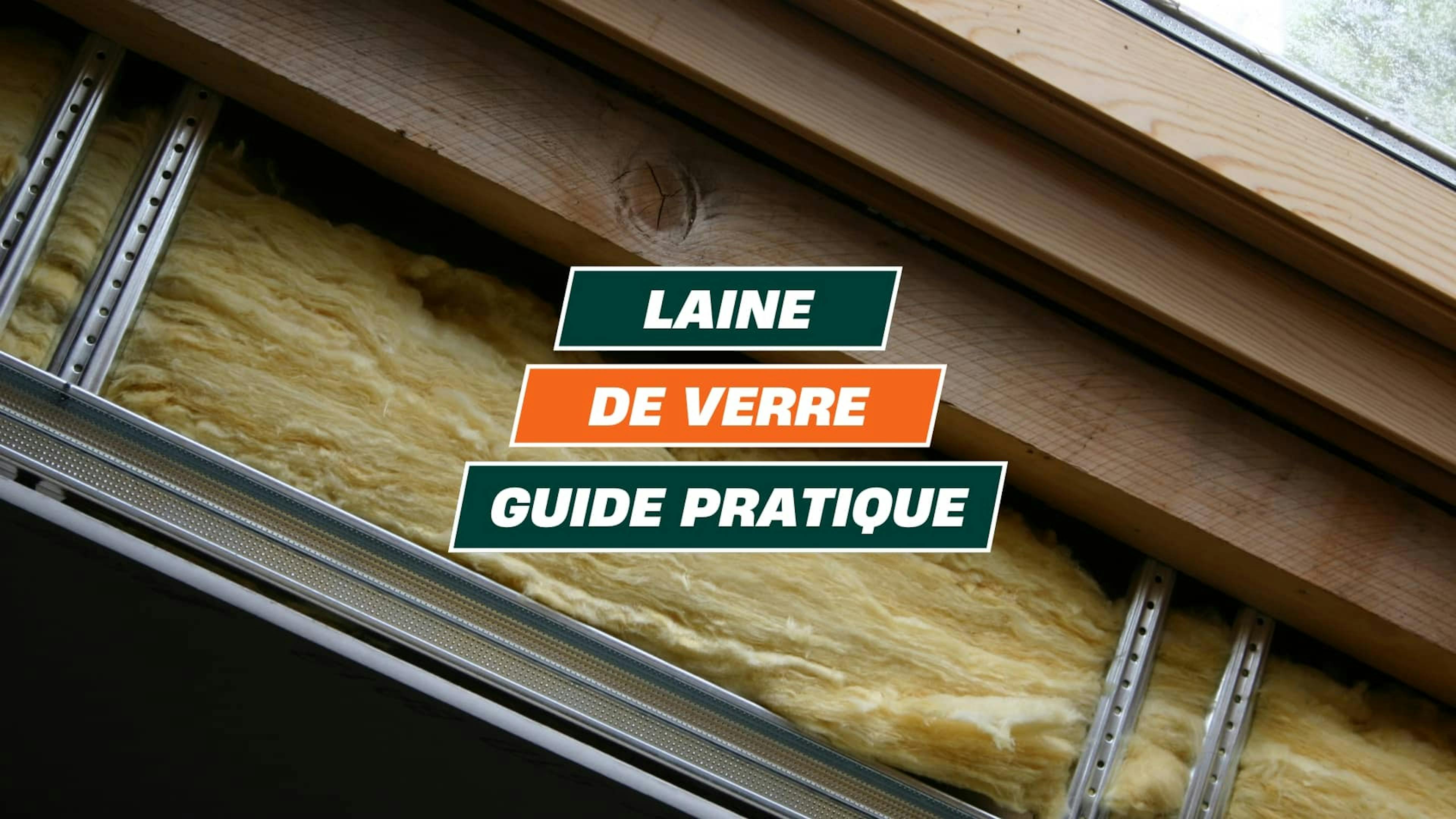 Laine de verre guide