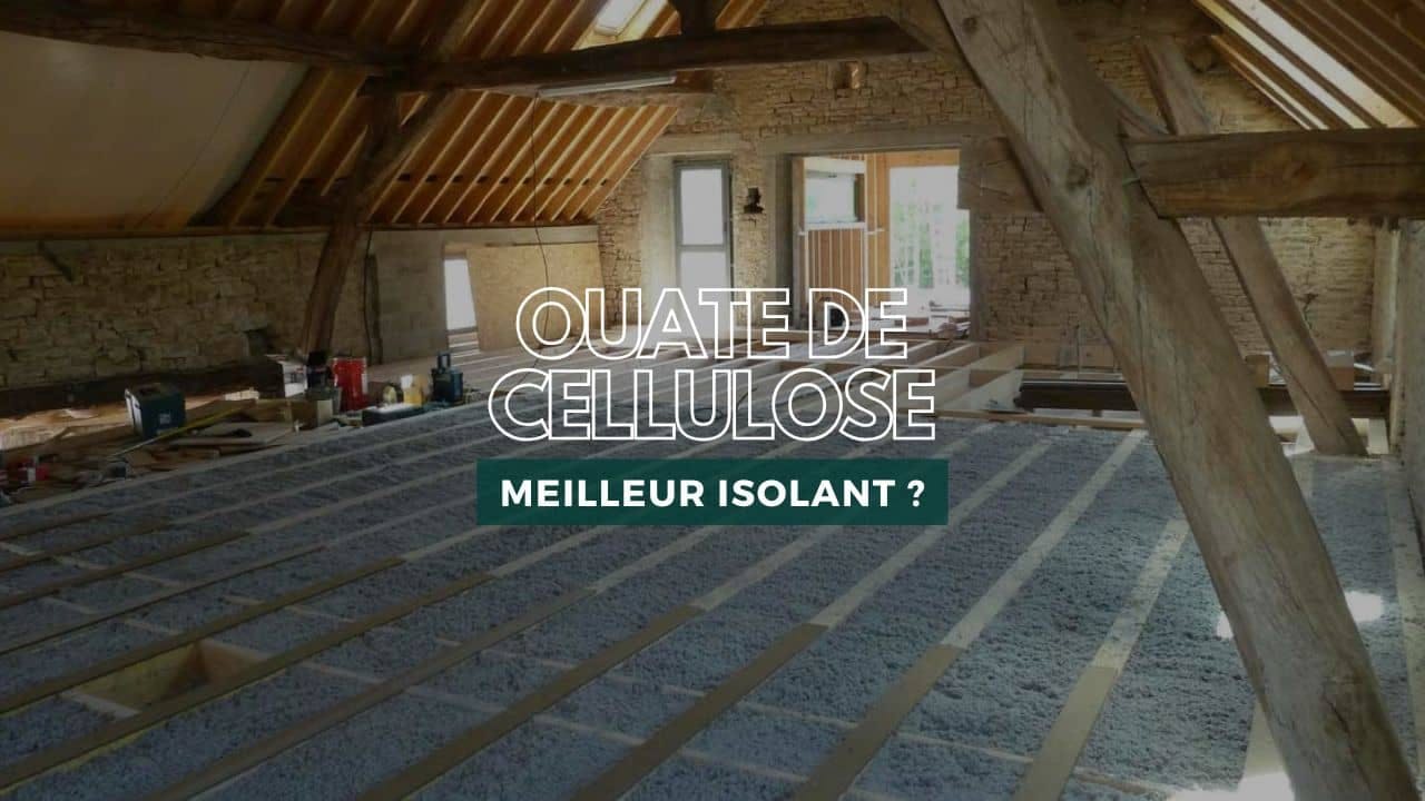 isolation en ouate de cellulose