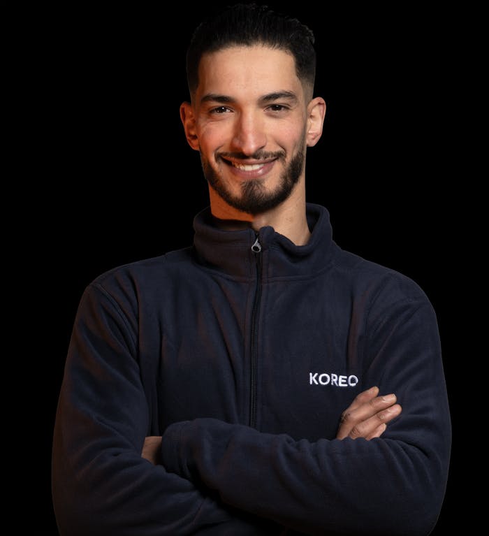 Chef d'équipe façade KOREO