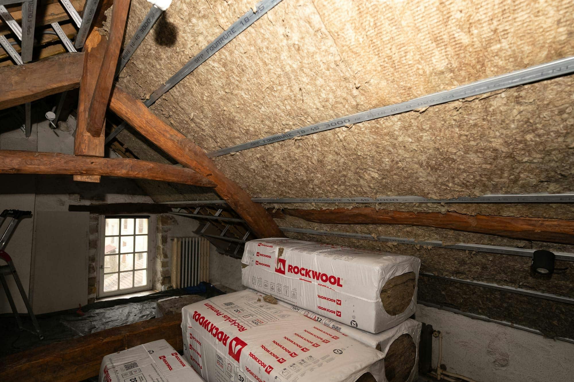 Isolation de combles aménagés par Koreo
