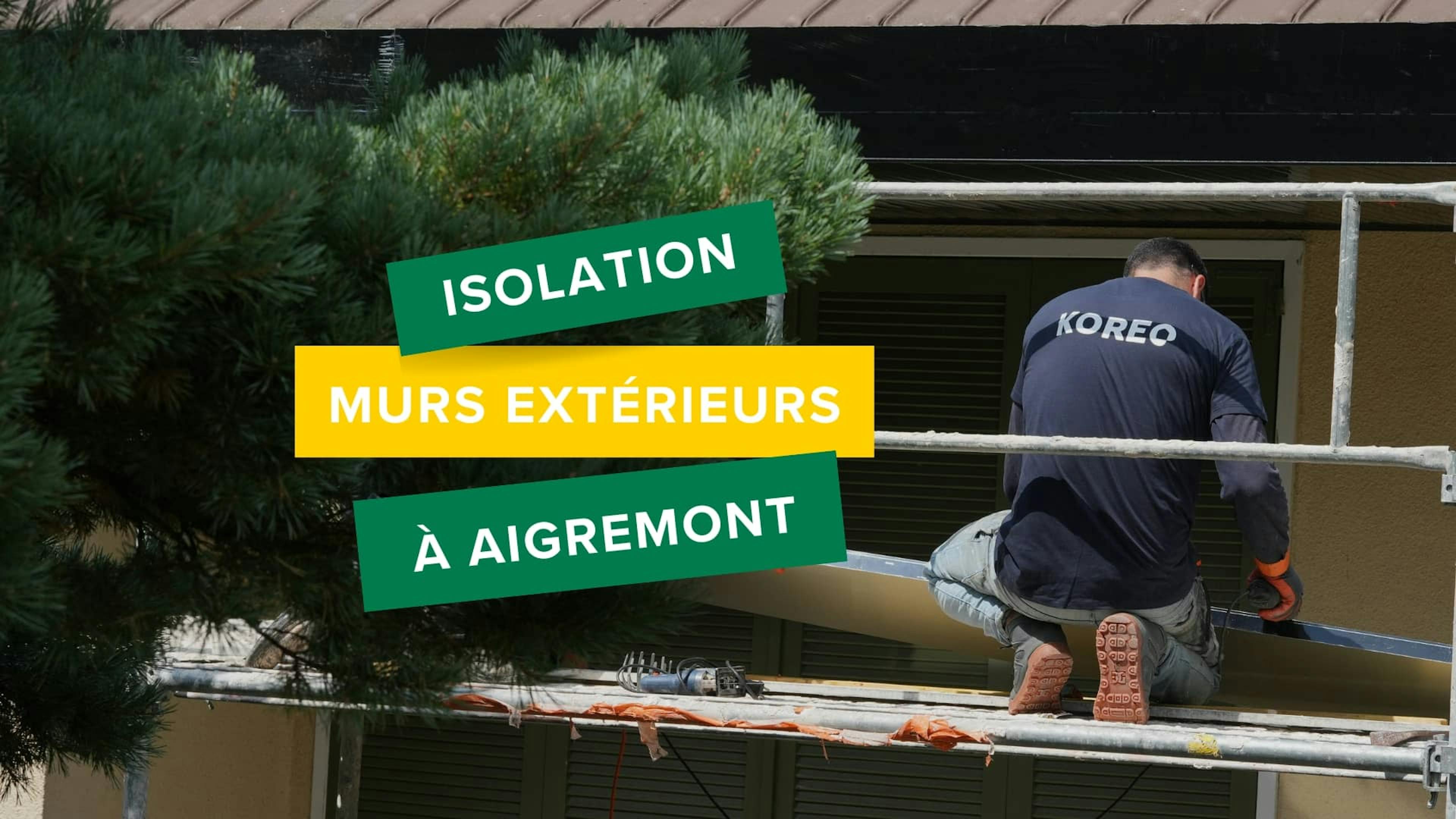 Isolation murs extérieurs à Aigremont