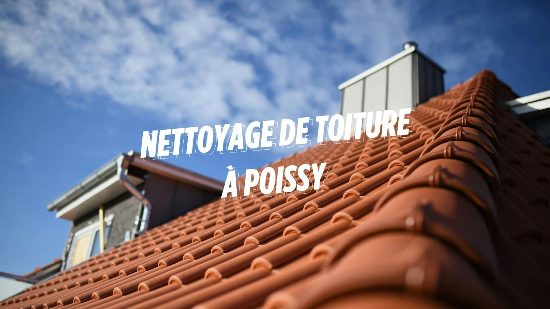Nettoyage de toiture à Poissy