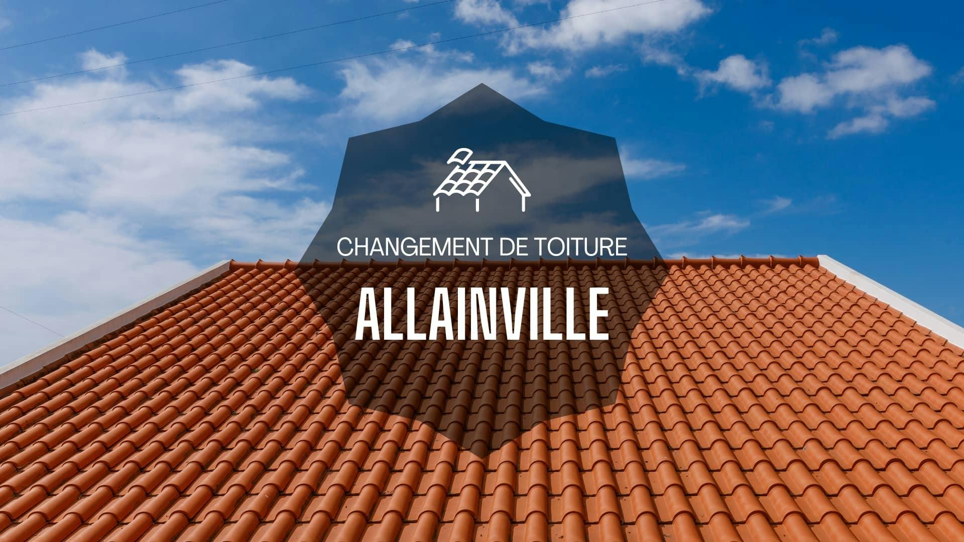 Changement de toiture à Allainville (78660)