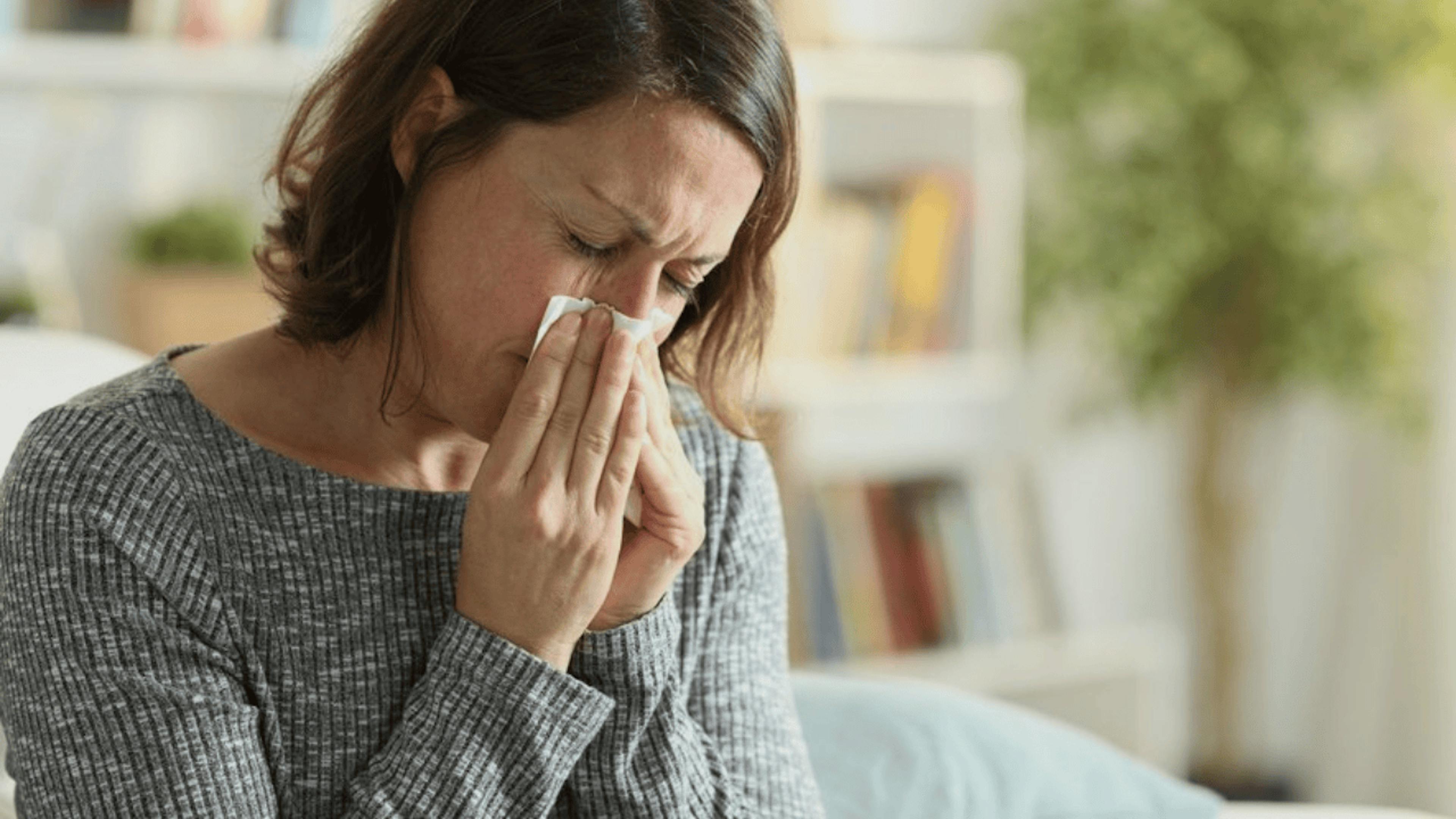 allergie pollen femme