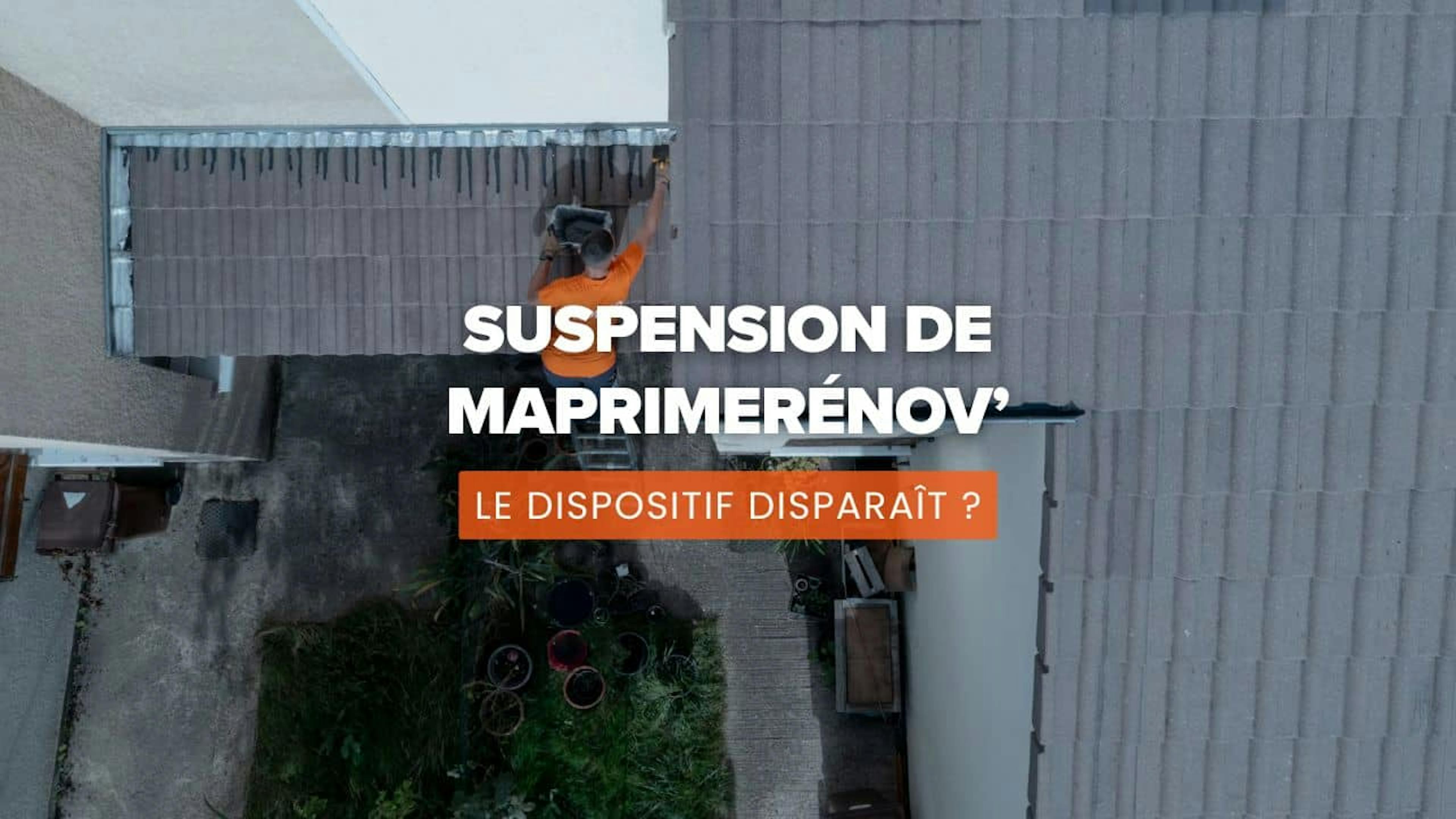 Pause maprimerenov aide rénovation