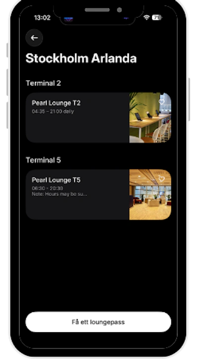Lounge access med DragonPass