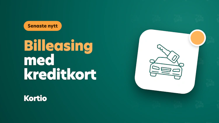 Billeasing med kreditkort