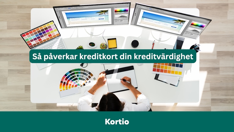 Så påverkar kreditkort din kreditvärdighet