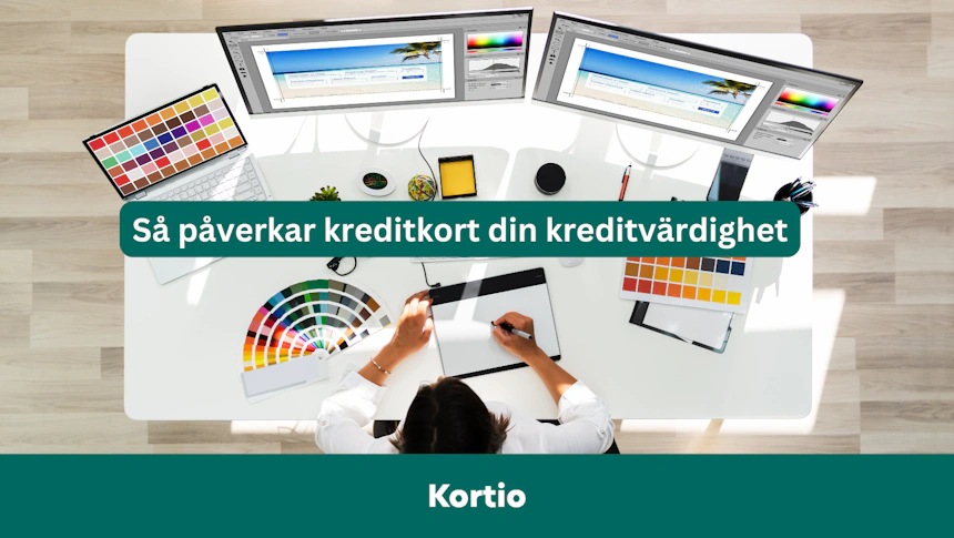Så påverkar kreditkort din kreditvärdighet