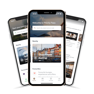 Lounge access LougeKey Priority Pass