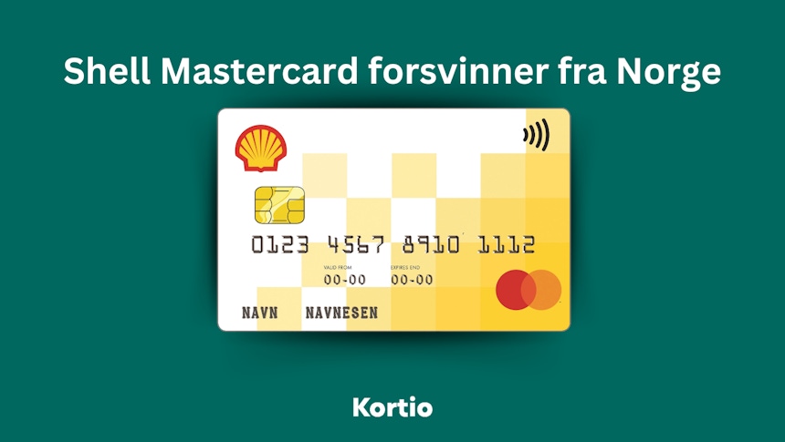 Shell Mastercard forsvinner fra Norge