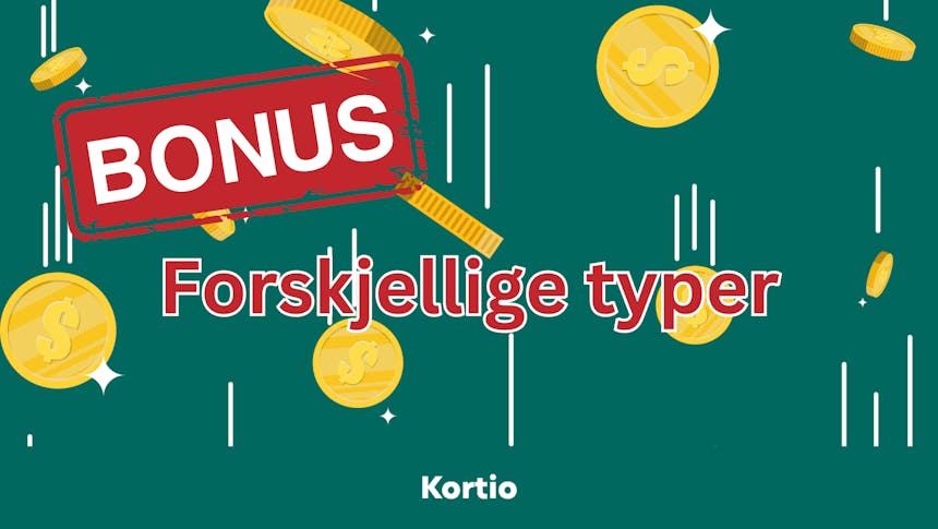 Forskjellige typer bonus