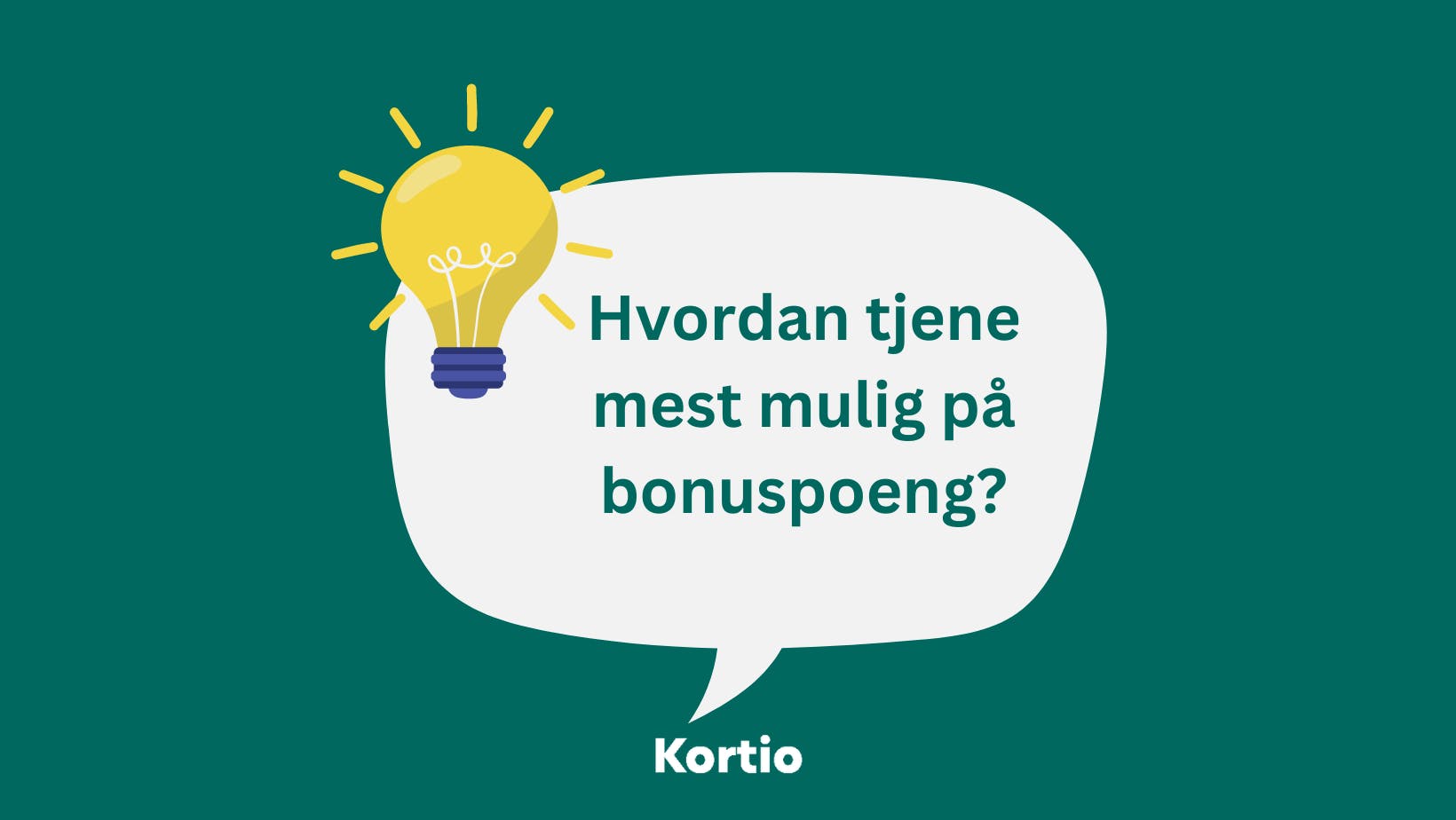 Hvordan tjene mest mulig på bonuspoeng?