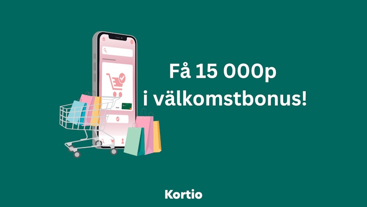 Få 15 000 Coop-poäng när kreditkortet tecknas