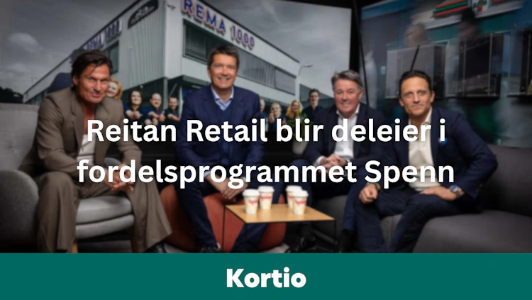 Reitan Retail blir deleier i fordelsprogrammet Spenn
