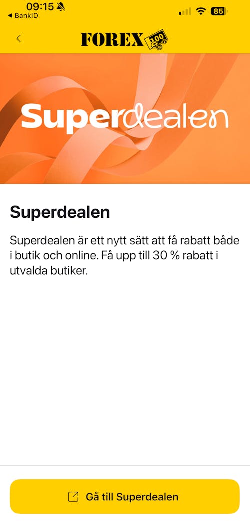 Superdealden med FOREX