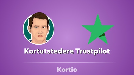 Kortutstedere med best rating på TrustPilot